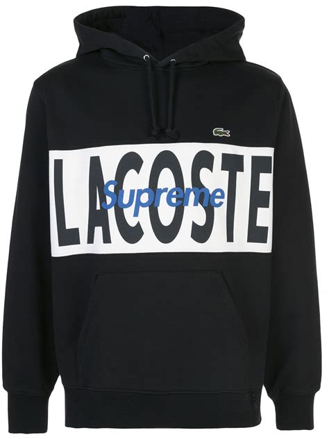 supreme x lacoste sweatshirt